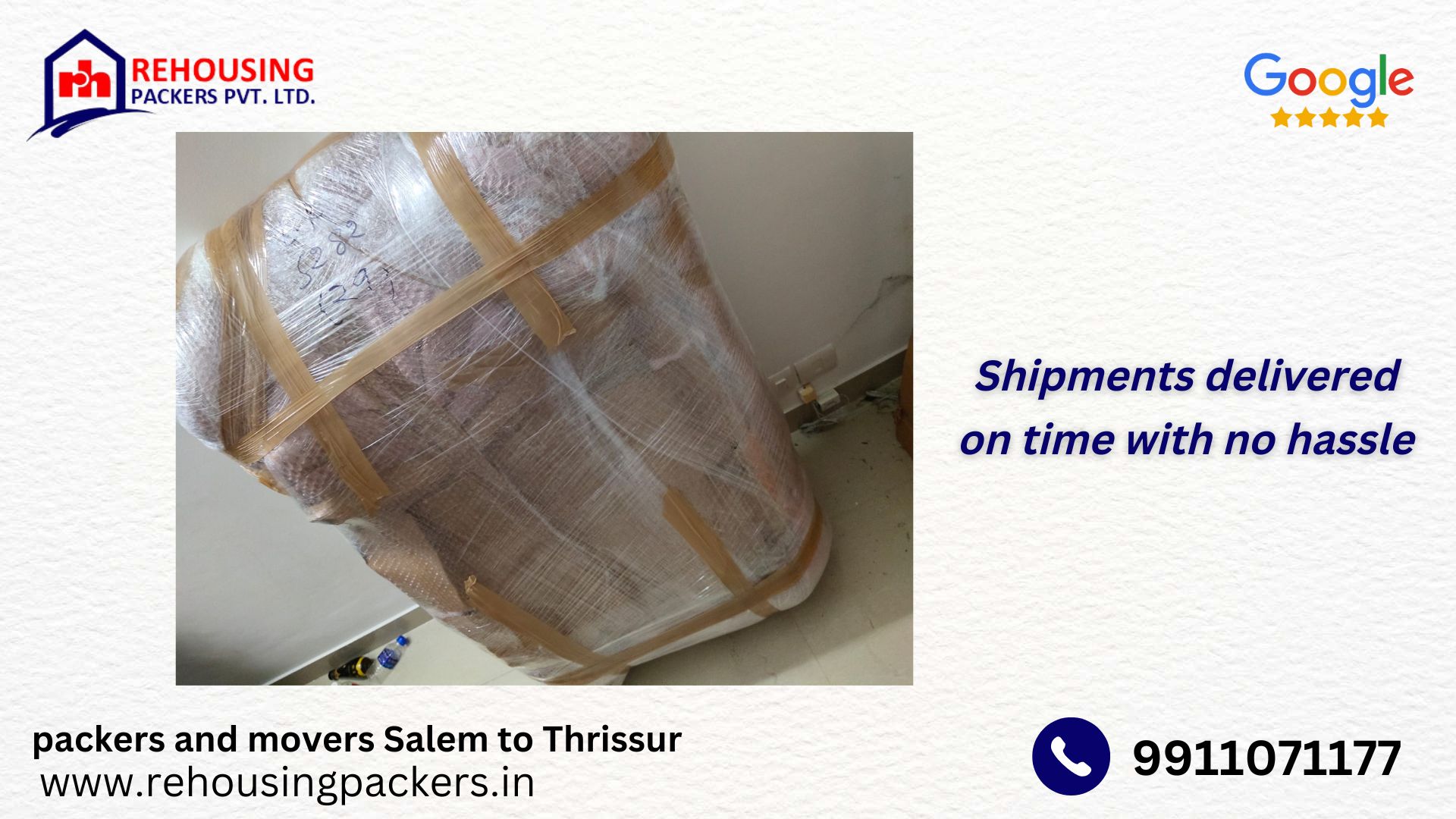 truck transport service from Salem to Thrissur