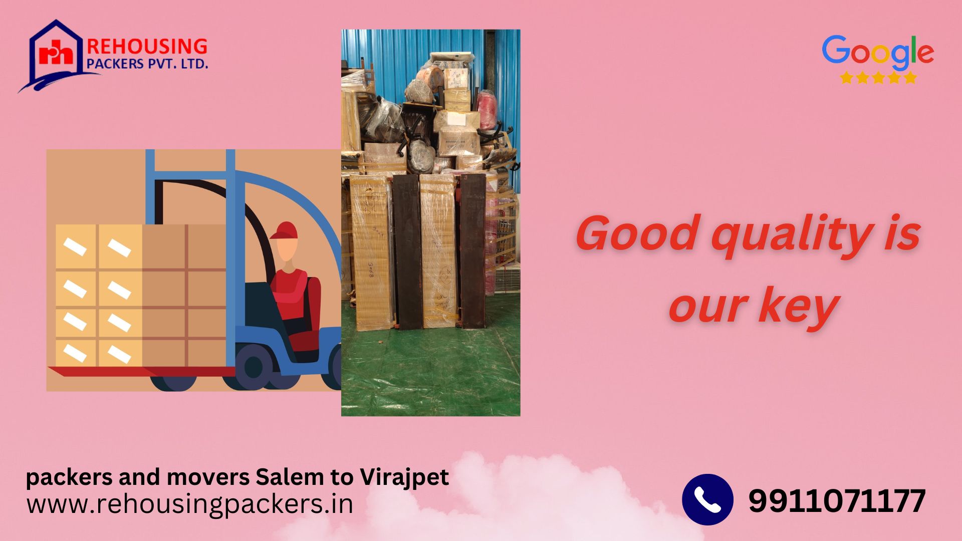 Packers and Movers from Salem to Virajpet