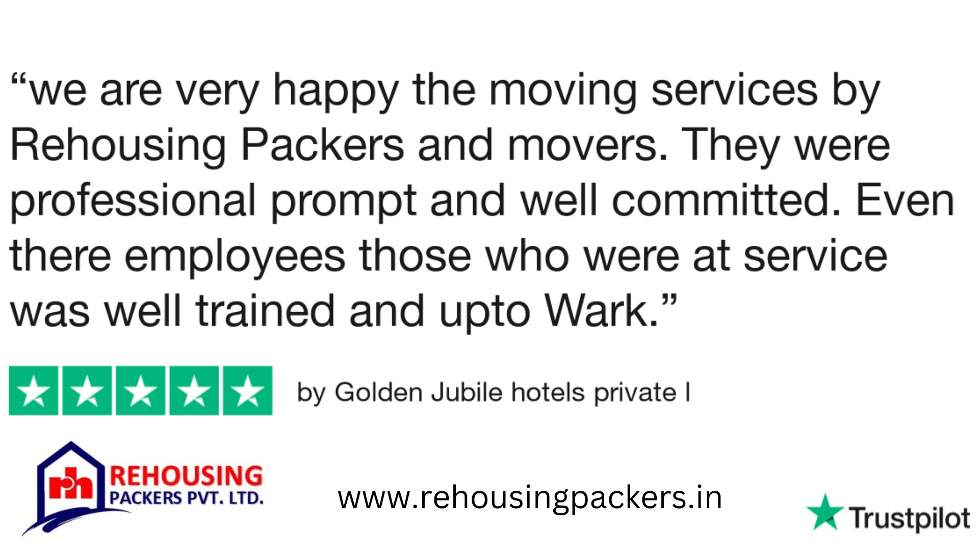 Rehousing packers and movers reviews trustpilot 10