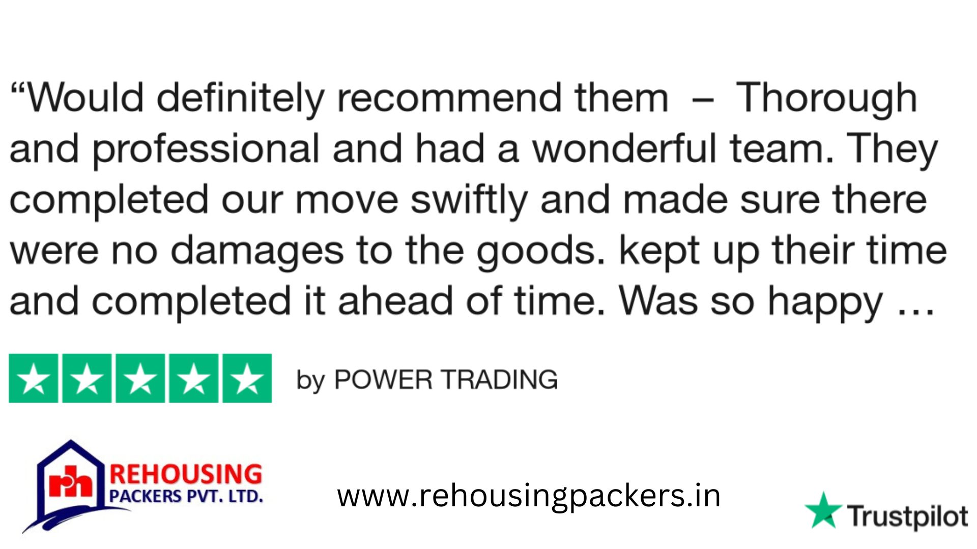 Rehousing packers and movers reviews trustpilot 11