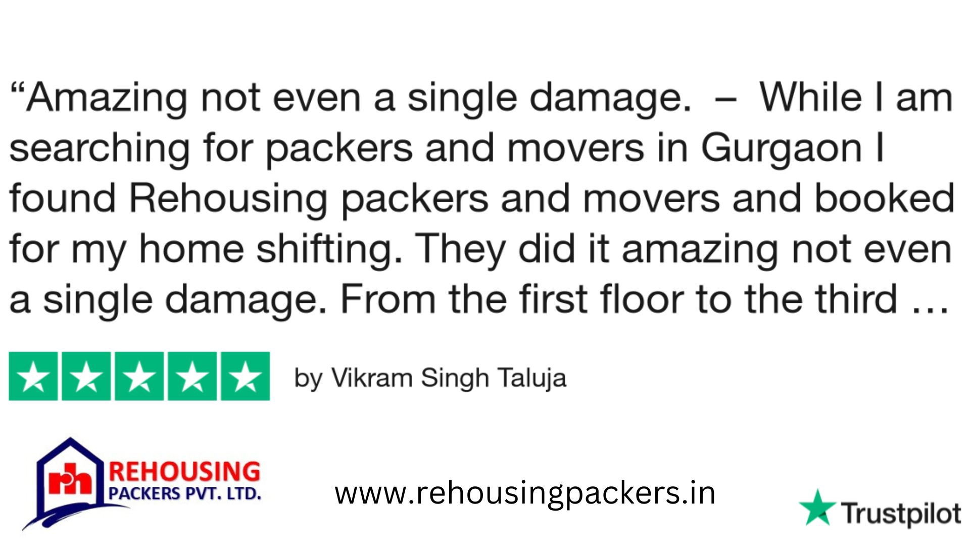 Rehousing packers and movers reviews trustpilot 12