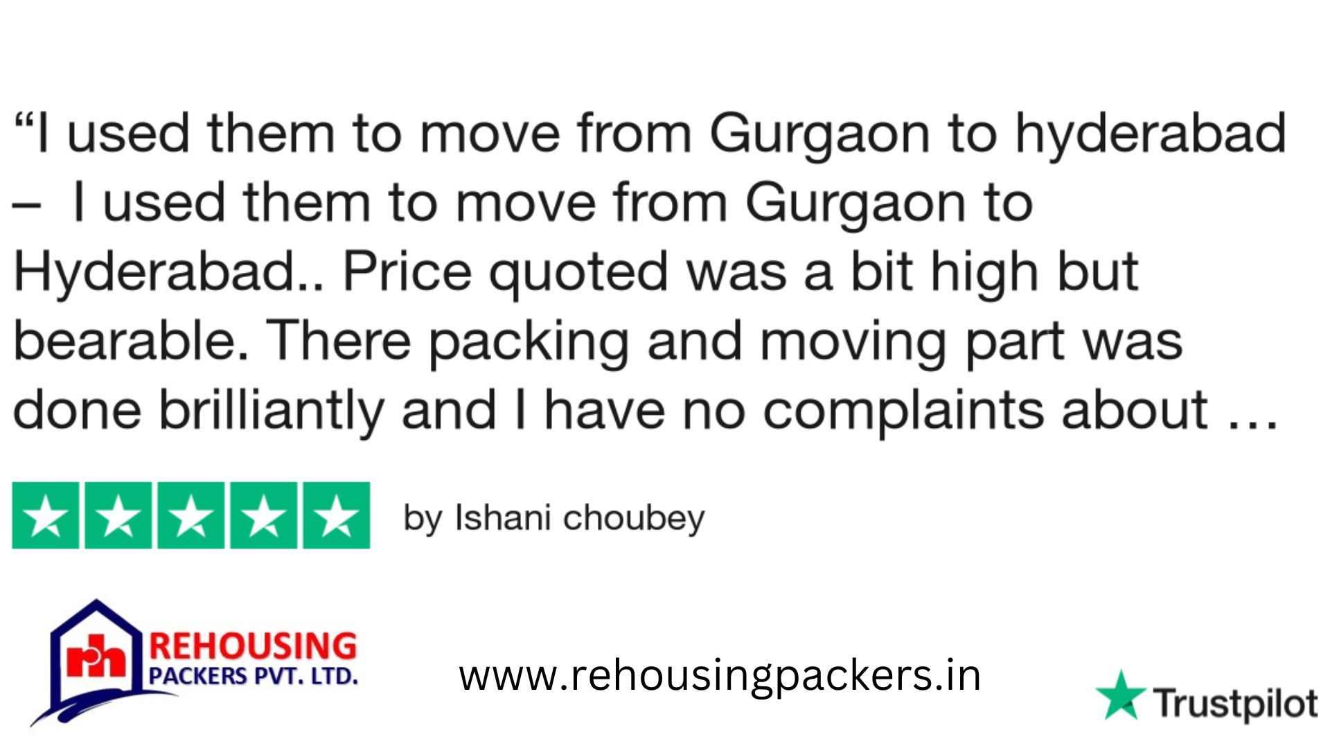 Rehousing packers and movers reviews trustpilot 9